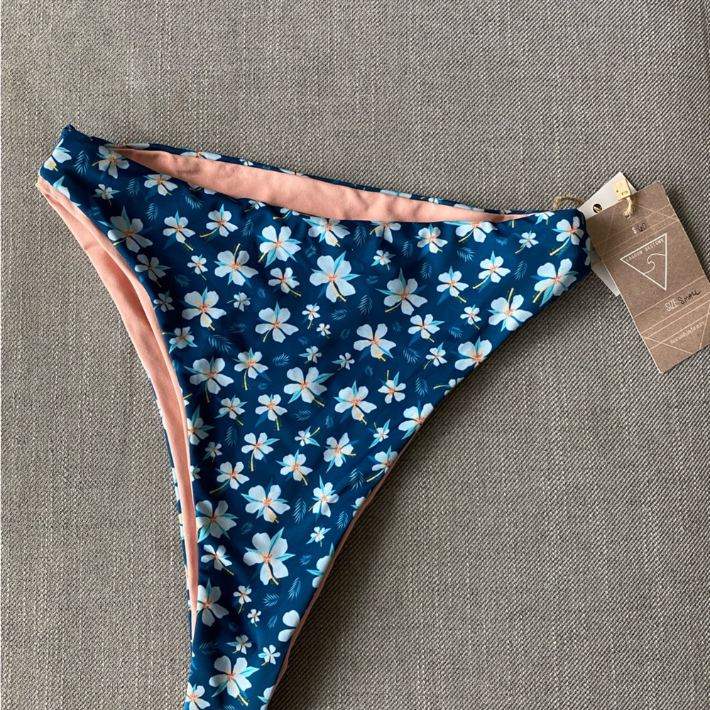 Lagoon designs high waisted bikini bottoms
